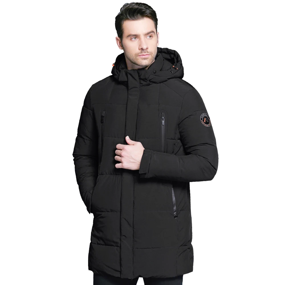 ICEbear 2018 Men's Apparel Winter Jacket Men Mid-Long Slim Thick Warm Top Quality Waterproof Zipper Brand Coat For Men 17MD942D цена ICEbear 2018 Men's Apparel Winter Jacket Men Mid-Long Slim Thick Warm Top Quality Waterproof Zipper Brand Coat For Men 17MD942D цены онлайн