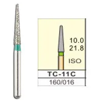 12 шт алмазные стоматологические иглы Бур FG 1,6 мм лента коническим концом Бур для высокое Скорость воздушная турбина TC-10, TC-11, TC-11C, TC-11F, TC-11EF