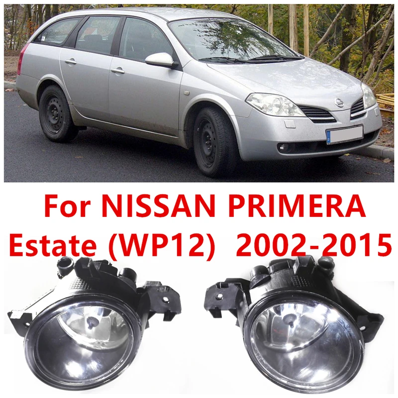 

For NISSAN PRIMERA Estate (WP12) 2002-2015 Car Styling FOG LIGHTS Front Bumper Halogen Fog Lamps High Brightness 8200002470