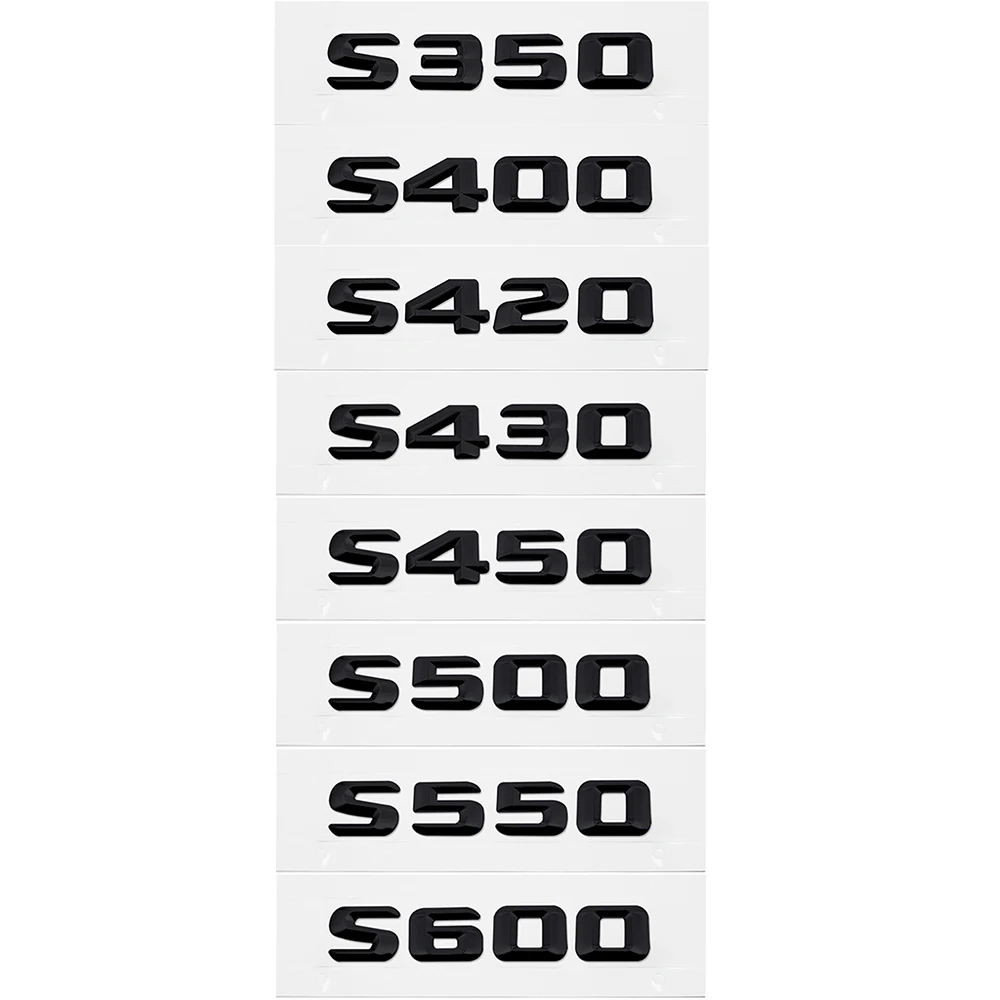 Автомобильные наклейки для Mercedes Benz S350 S400 S420 S430 S450 S500 S550 S600 W211 W210 AMG украшение
