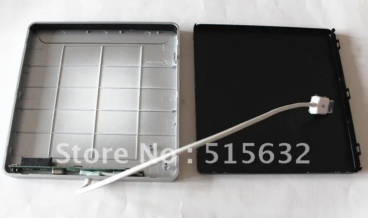 9.5mm 2nd HDD drive Caddy for Macbook Pro Unibody + USB Enclosure Case for Superdrive