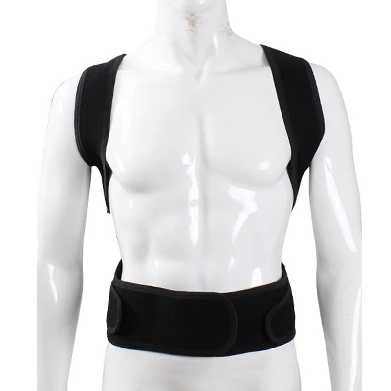 Adjustable Strap Back Belt Posture Corrector Men Shoulder Corset Orthopedic Brace Scoliosis Back Support Belts Men Women
