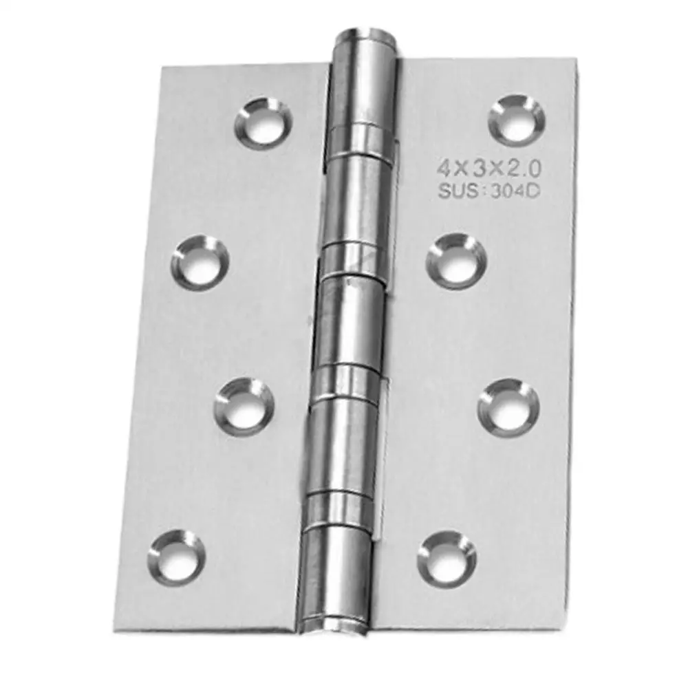 

Wood Door 4 Exquisitely Designed Durable Stainless Steel Free Slot Bearing Thickened Mute Sub-door Hinge