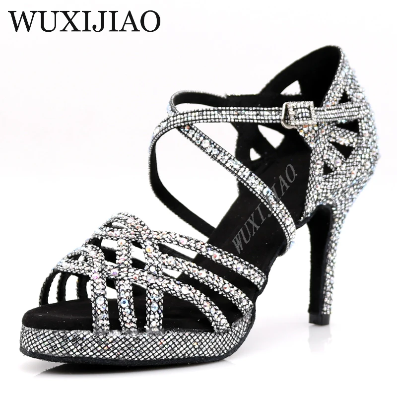 ladies rhinestone shoes