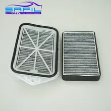 2 holes cabin filter for Vw Sagitar CC Passat Magotan Golf Tiguan Touran audi Skoda Octavia external air filter #FT100