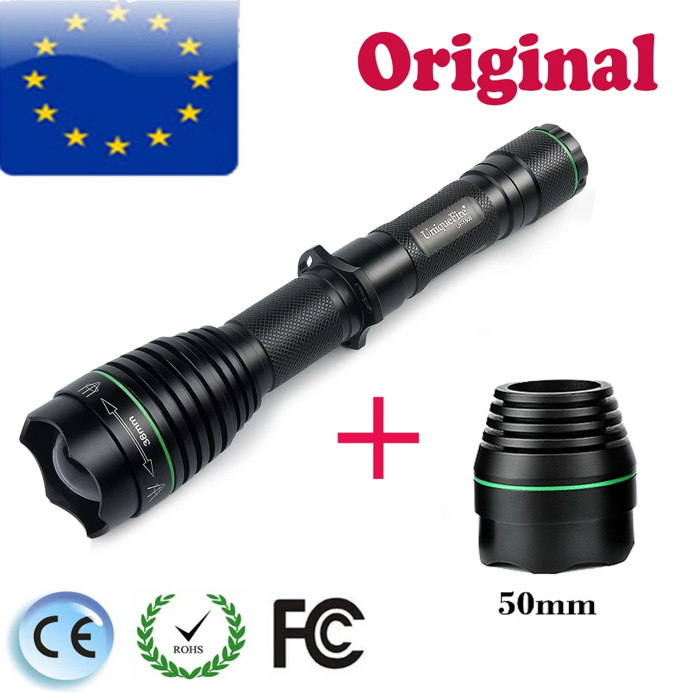 UniqueFire UF-1508 IR 850nm Infrared Radiation Night Vision 38mm LED Flashlight+50mm Light Lamp Holder Design For Hunting UniqueFire UF-1508 IR 850nm Infrared Radiation Night Vision 38mm LED Flashlight+50mm Light Lamp Holder Design For Hunting