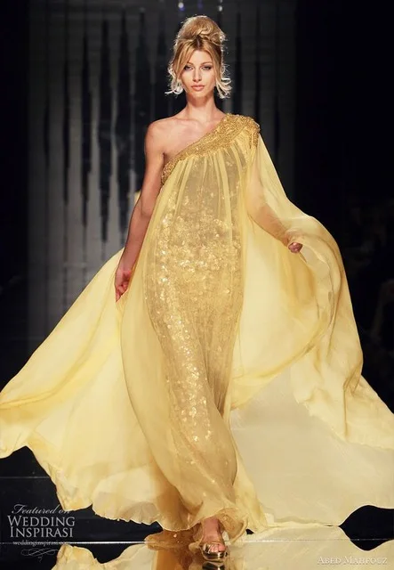 runway evening gowns