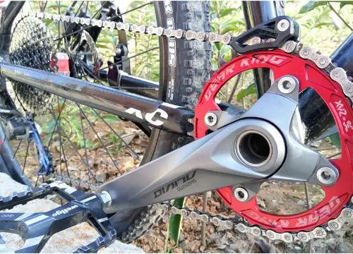 Discount DECKAS Single Speed Wide Narrow Gear Chain Set Guide MTB Bike Bicycle Chainguide Chain Drop Catcher Chain Retention System 4