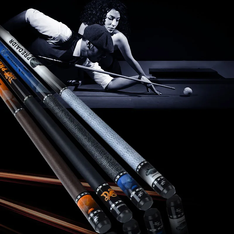 

2019 China 1/2 Pool Cue Stick 13mm 11.5mm Tip with Billiard Pool Cue Case,Chalk,Glove,Cloth