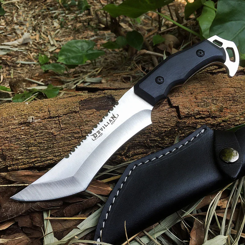 Tactical Knife Outdoor Army Hunting EDC Tools Survival Rescue Knives High Hardne Fixed Blade Straight Knives Camping & Hiking Tactical Knife Outdoor Army Hunting EDC Tools Survival Rescue Knives High Hardne Fixed Blade Straight Knives Camping & Hiking