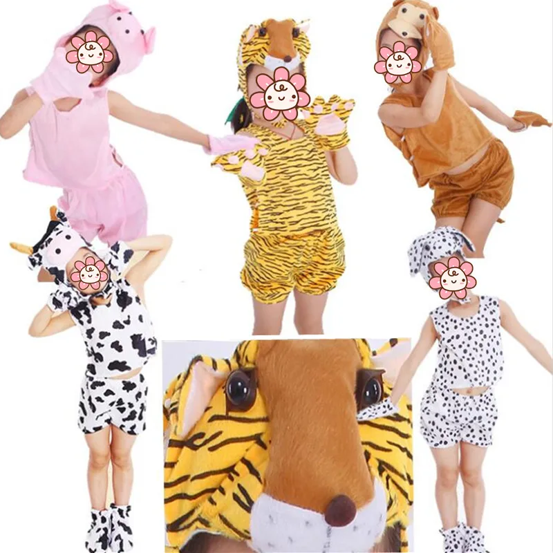 

Boy Girls Various Animal Costume Fox Frog Tiger Sheep Anime Cosplay Headpiece Costumes Carnival Party Purim Halloween