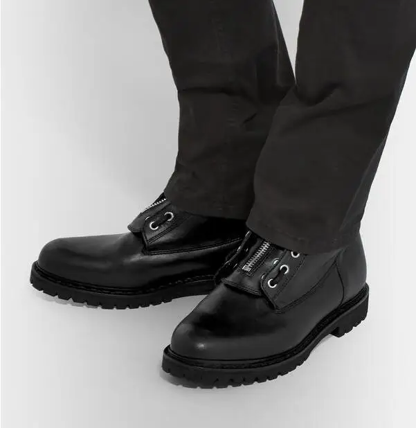 Leather Boots Men Martin Boots 