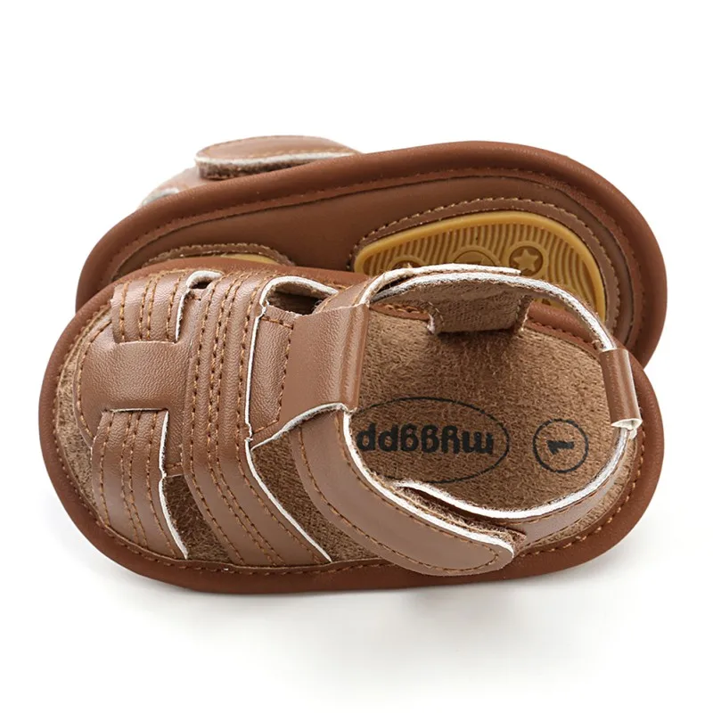 WEIXINBUY/летние сандалии для мальчиков и девочек Bebe вечерние детская обувь для младенцев на день рождения золотые Нескользящие Детские мокасины из искусственной кожи