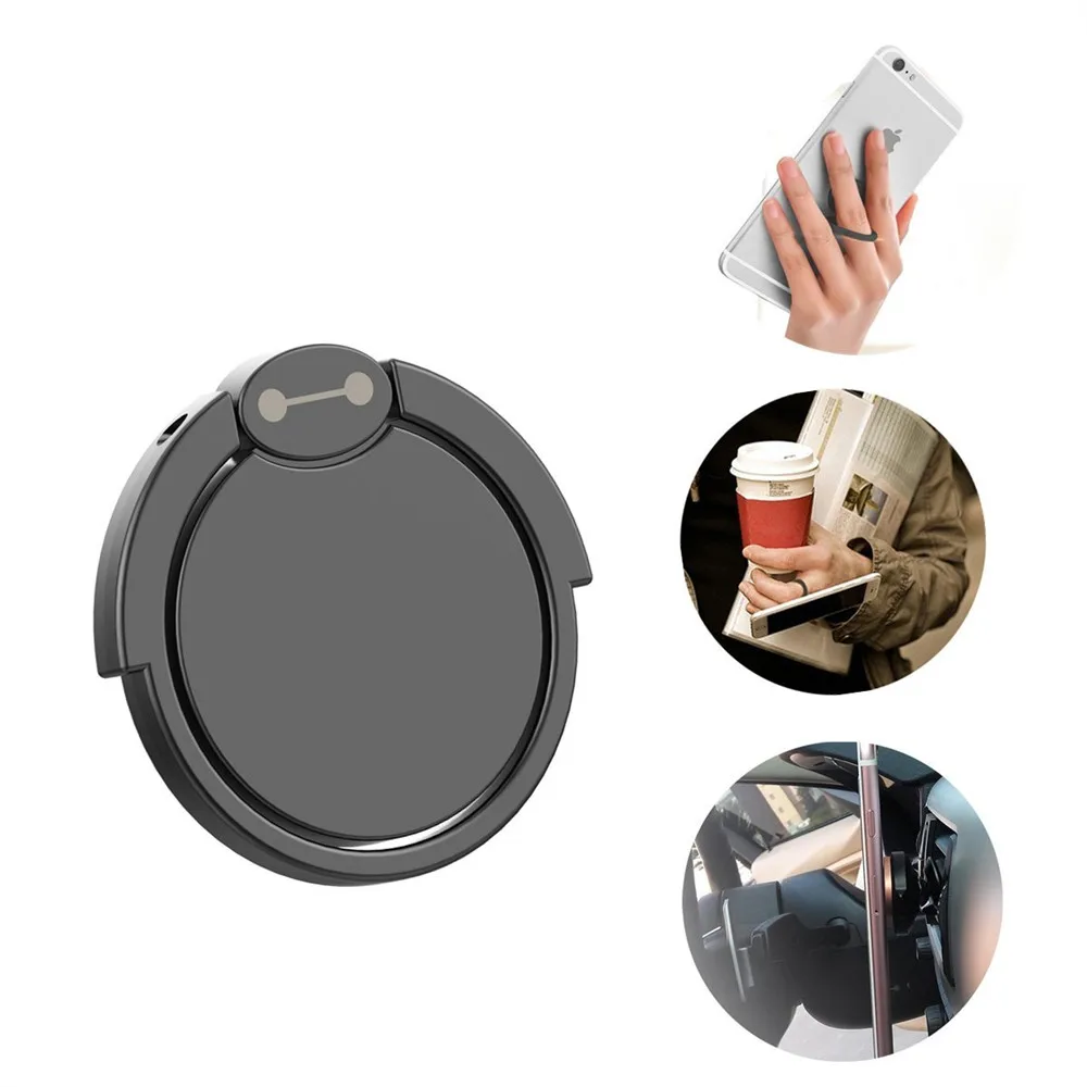 Universal Phone finger ring holder 360 Degree stand for Samsung Xiaomi iPhone X 7 6 55 5S plus Smartphone Tablet plain bague