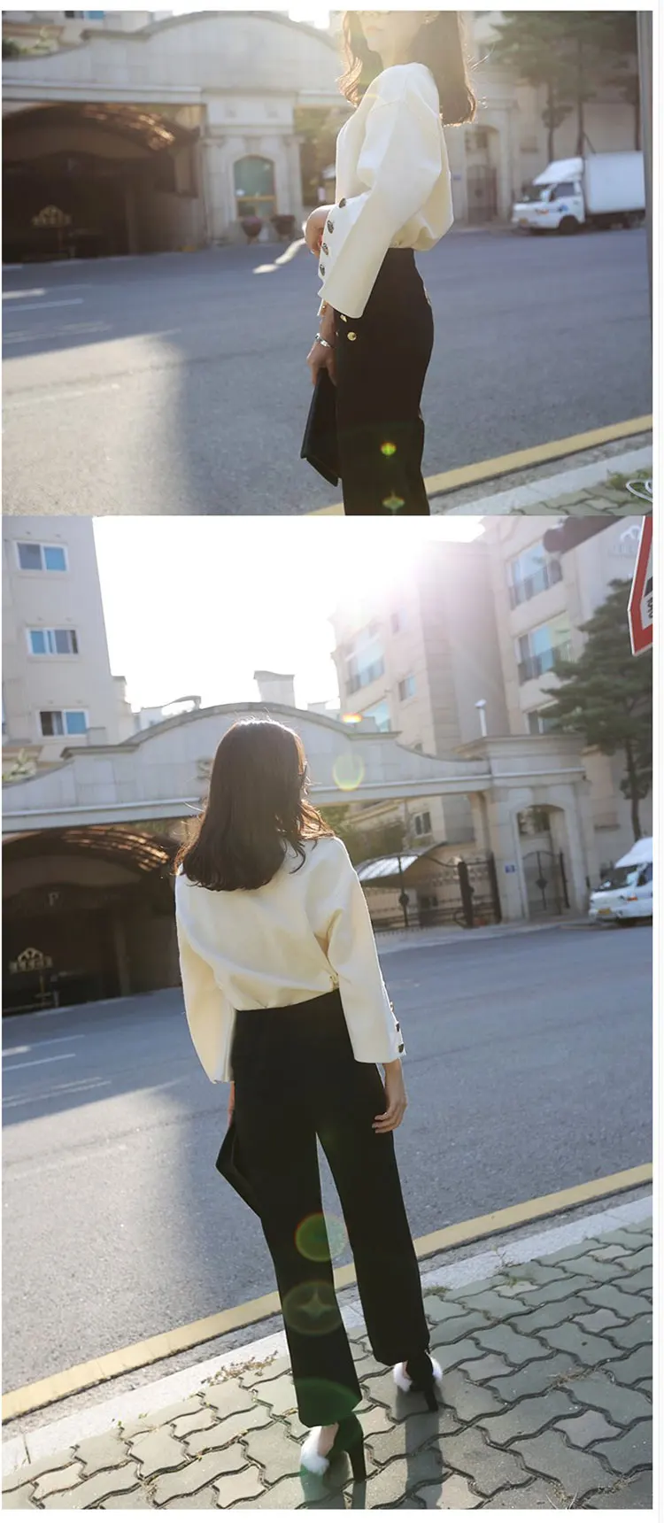 Orgreeter весенний расколотый рукав с круглым вырезом Женские топы женские свитера Одежда Новая мода Корейский sudaderas mujer