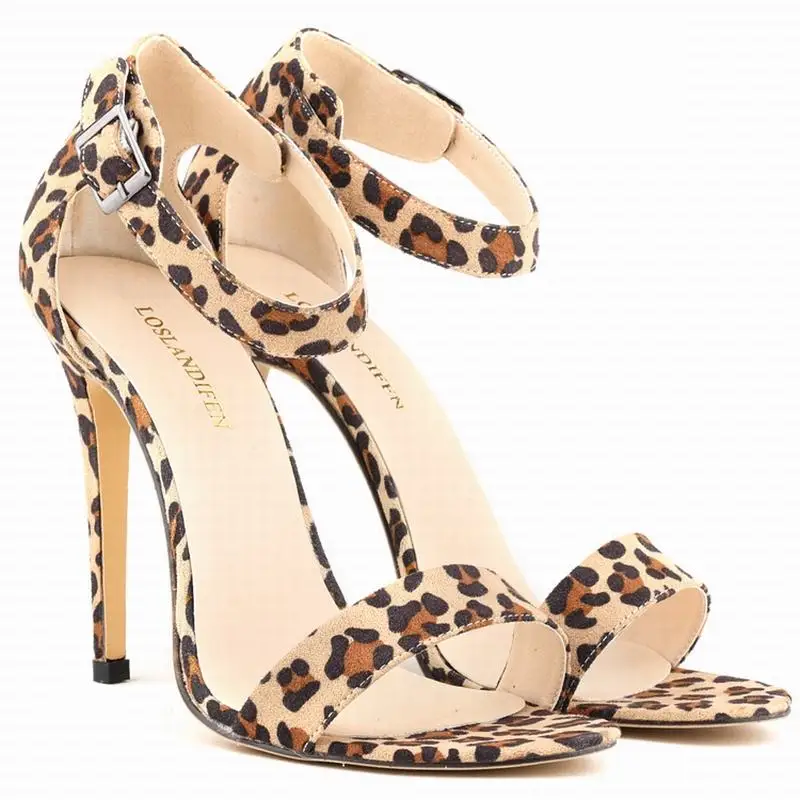 leopard summer shoes
