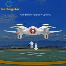 LeadingStar новейший квадракоптер с дистанционным управлением X20 2,4G 4CH 6-aixs Gyro Карманный Дрон RTF с головы один ключ возврата режим 3D-flip Функция игрушка