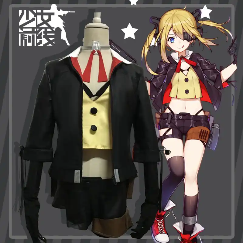 Anime Girls Frontline Scorpion Commander Combat Suit Cosplay Costume Halloween Carnival Daily Suit For Female Free Shipping Aliexpress