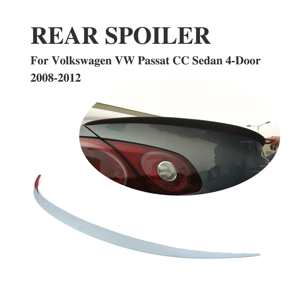 Car Rear Trunk Boot Lip Spoiler Wing for Volkswagen VW Passat CC Sedan