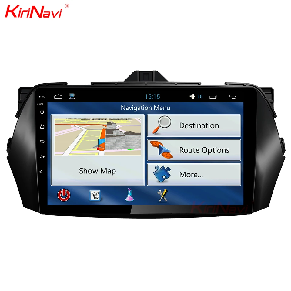 Sale KiriNavi Octa Core Android 7.1 Car Radio For Suzuki Ciaz Alivio DVD Player Stereo Audio Gps Navigation Multimedia System Wifi BT 5