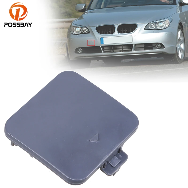 Possbay الجبهة الوفير حامي العين سحب شريط غطاء هوك السحب كاب الجانبية أجزاء صالح لل bmw series e60/e61 قبل تجميل 2001-2005