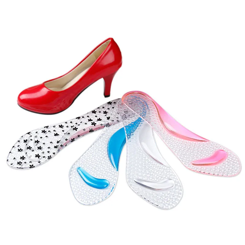 

USHINE Women Gel 3/4 length Arch Support Non-slip Arching Cushions Orthopedic Hips for High Heels shoes Gel Insoles Woman