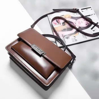

Women's Cow Leather Handbag Luxury Shoulder Bag