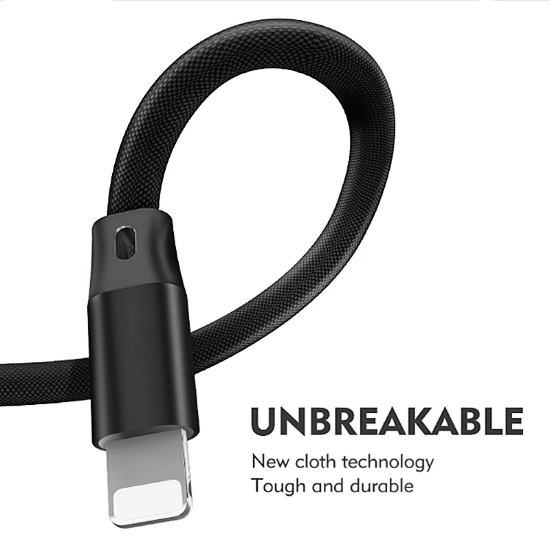 USB кабель зарядный NOHON 8 Pin для iPhone X XS MAX XR 7 6 6S 5 5S Plus IOS 9 10 11 2.1A|Кабели мобильных