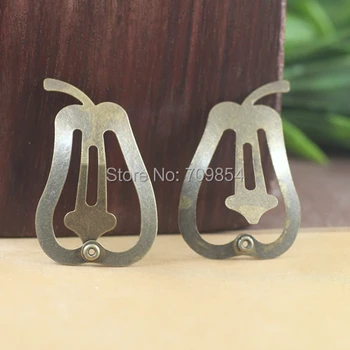 

300pcs 20*30mm pear shape bronze BB hair clip/bobby pin