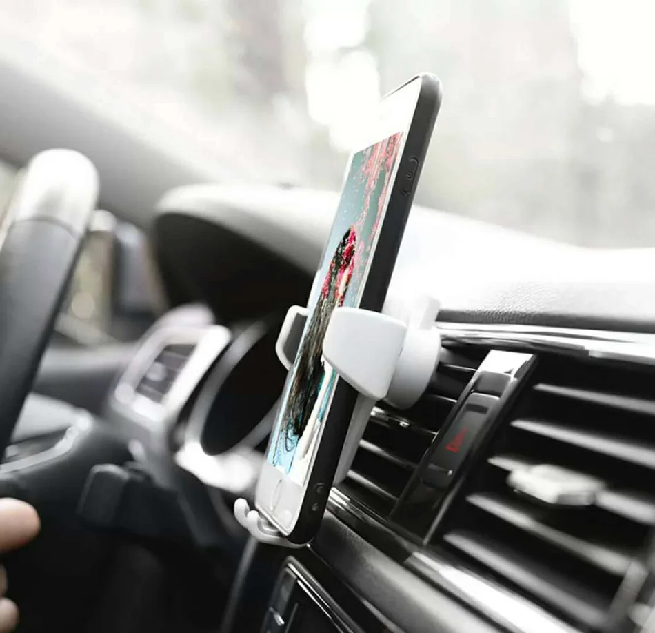 Universal Gravity Car Phone Holder Stand Air Vent 360 Degree Rotation For iphone X 8 Xiaomi Samsung Mobile Auto Support Bracket (7)