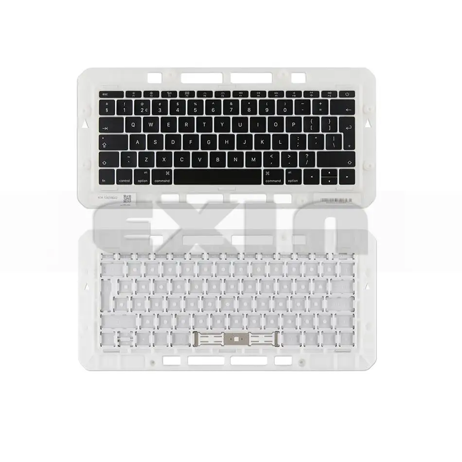 Подлинная для Macbook Pro retina 13 "15" A1706 A1707 A1708 Пособия по немецкому языку Deutsch DE клавиши клавиатуры ключ Кепки ключ кепки s поздно 2016 Mid 2017