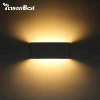 

6W Aluminum Up and Down COB LED Wall Light Bathroom Home Lighting Indoor Decoration Bedside Lamp Restaurant AC 85-265V Wandlamp