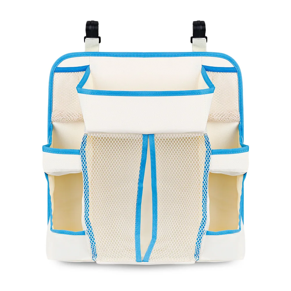 Baby Nursery/Diaper Hanging Organizer Crib Storage Tidy Bag Space Saving Diaper Stacker Easy