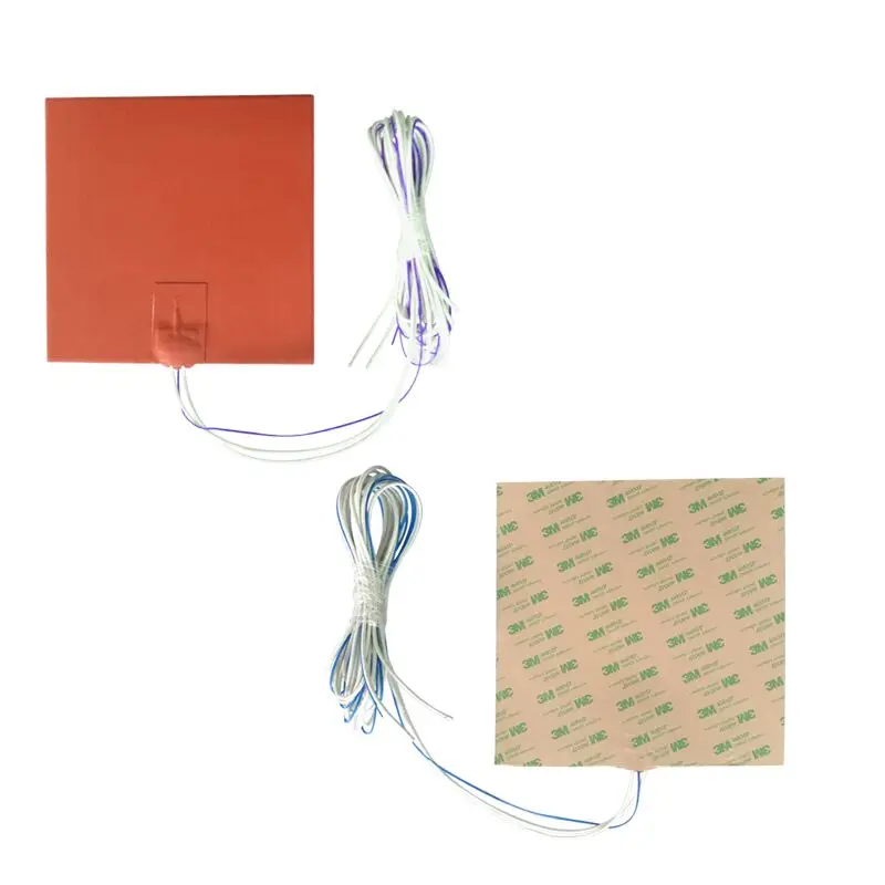 

Silicone heating pad heater 120V 300*400mm with 100 k thermistor adhesive back
