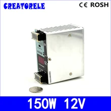 power supply 150w ac-dc LP-150-12 12v 12.5a din rail switching power supply led driver with Digital display power supply 150w ac-dc LP-150-12 12v 12.5a din rail switching power supply led driver with Digital display