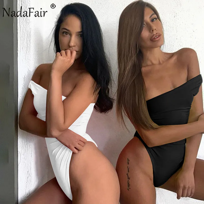 Nadafair واحد الكتف قبالة مثير ارتداءها النساء جديد الصيف الصلبة عارضة Bodycon بذلة الجسم النساء مثير الصيف قمم الجسم فام Nadafair واحد الكتف قبالة مثير ارتداءها النساء جديد الصيف الصلبة عارضة Bodycon بذلة الجسم النساء مثير الصيف قمم الجسم فام