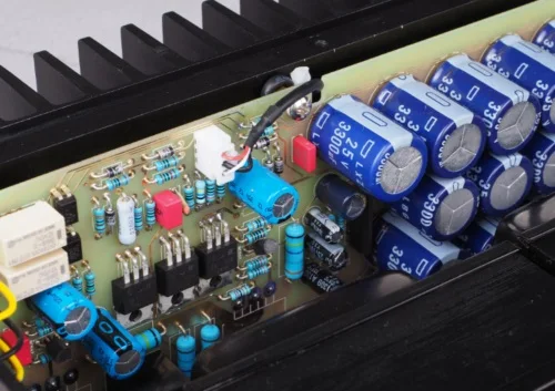 Готовый P35 HiFi чистый класс A усилитель мощности 35 Вт + стерео аудио