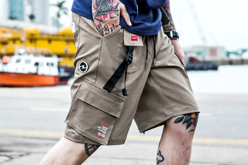 Multi Pockets Cargo Baggy Shorts  2