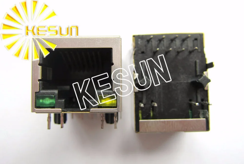 60 шт. x RJ45 щит типа с 10/100 м трансформатор PCB прямоугольный модульный Женский