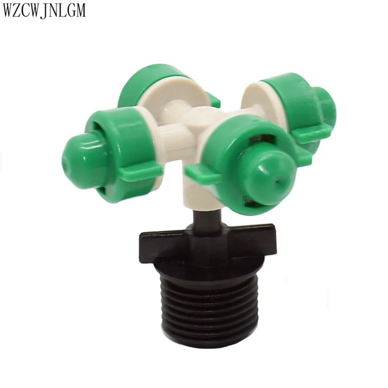 

Irrigation Dripper Spray Nebulizer Sprinkler Male G1 / 2 Connector Irrigation Drip Garden Tools & Equipment Atomizer 3pcs