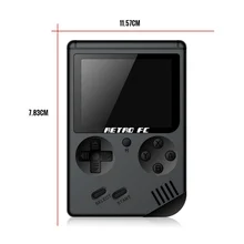 3,0 дюймов 8 бит классический ТВ портативный игровой плеер мини портативная игровая консоль плеер встроенный 168 игры Лучший подарок для детей