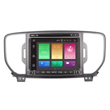Android 9.0 car dvd for KIA sportage 2016 2017 2018 with car radio stereo multimedia player 2din navigation System Audio DAB GPS