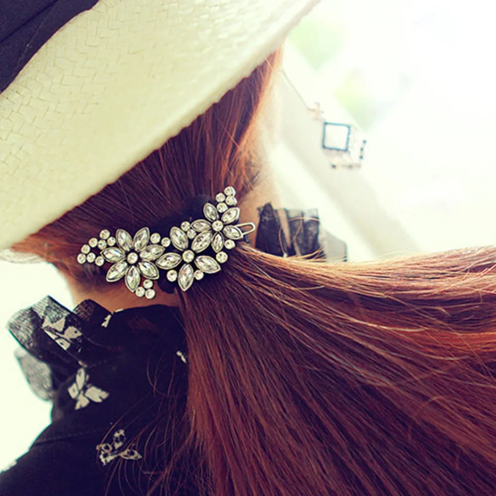 

QrhYK Kid Girl Rhinestone Tiara Hair Band Bridal Wedding Princess Prom Crown Headband