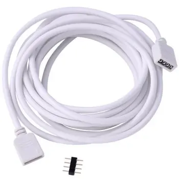 

1m 2m 2.5m 5m RGB 4PIN extension cord RGB LED light bar module LED connector
