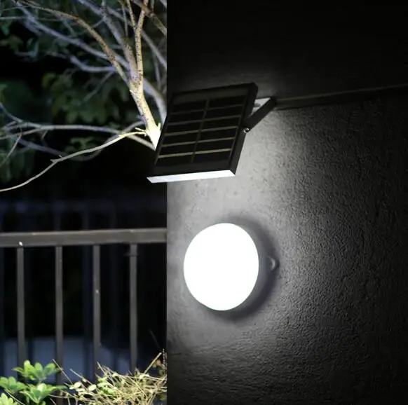 9 Led датчик лампы на солнечной батарее наружная Водонепроницаемая светодиодная