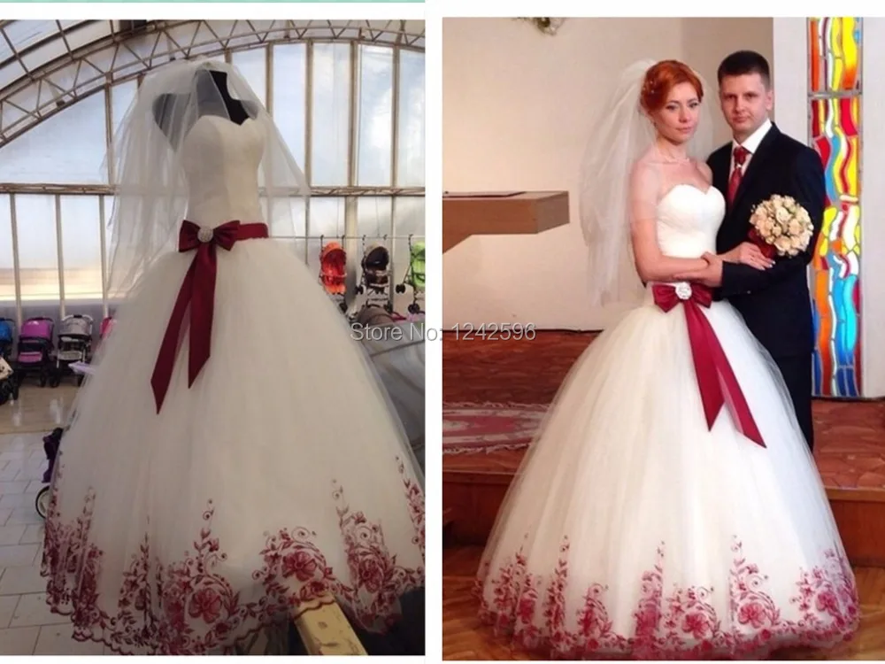 Vestido-De-Noiva-Sweetheart-Arco-de-Tulle-Vestidos-de-Novia-2016-Por-Encargo-del-vestido-de