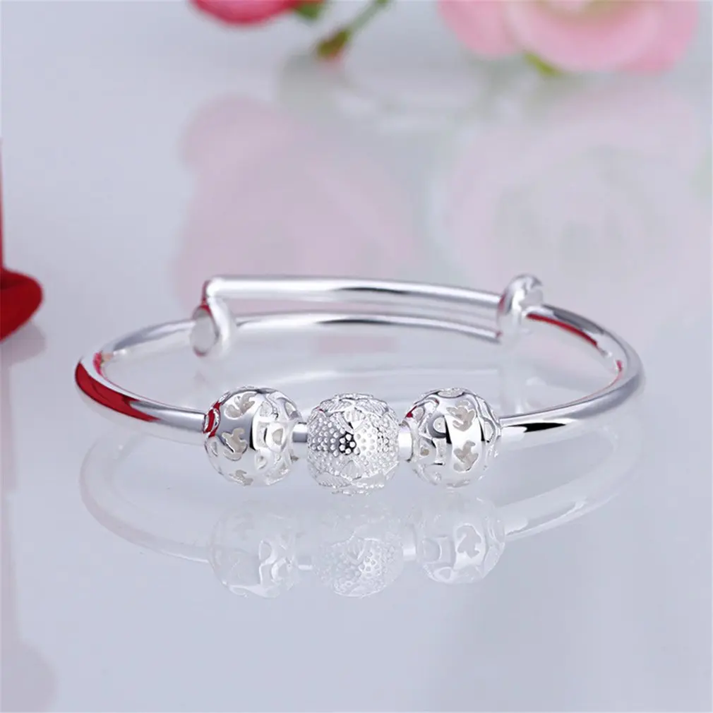 

Adjustable Children Hollow Out Bracelet Elegant Party Engagement Kids Bracelets & Bangles For Girls Fashion Jewelry Gift