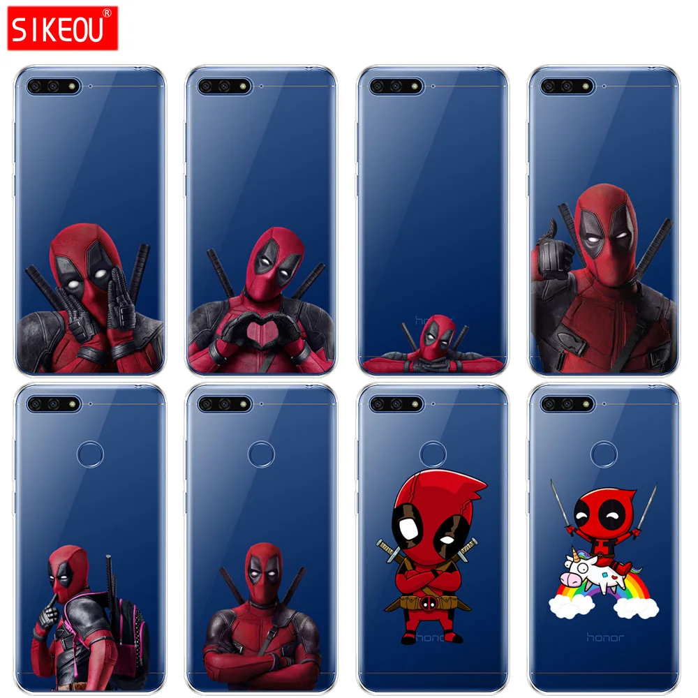 coque huawei y6 deadpool