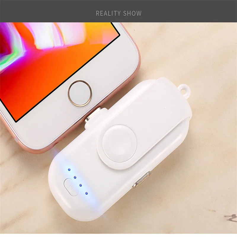 Магнитный блок питания для iPhone/Micro USB/type C 1000mAh мини-магнит зарядное устройство банк питания для iPhone/iPad/Xiaomi/LG