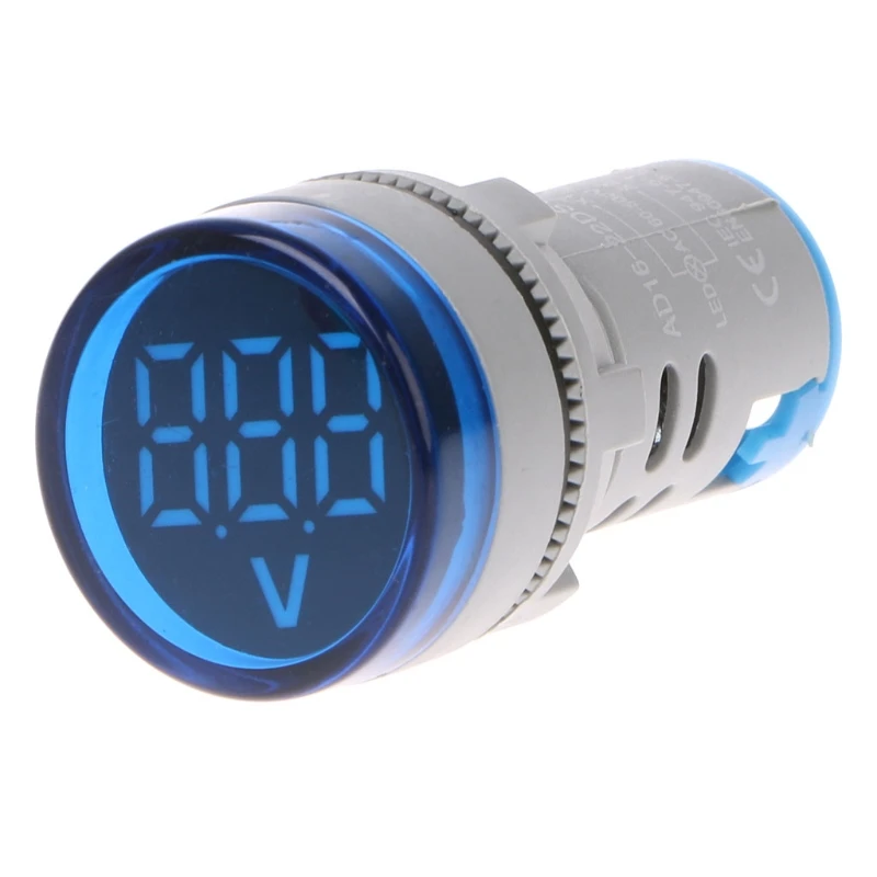 

LED Digital Display Gauge Volt Voltage Meter Indicator Signal Lamp Voltmeter Lights Tester Combo Measuring New Accessories